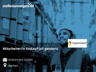 Mitarbeiter/in Einkauf (all genders) - Aachen