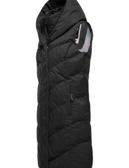 Ragwear Steppweste Natalka Vest stylische, gesteppte Winterweste mit gefütterter Kapuze