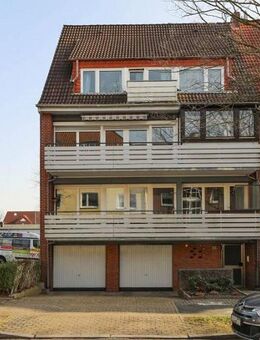 TT bietet an: 2,5-Zimmer-Mietwohnung mit Balkon im Villenviertel! - Wilhelmshaven