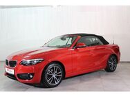 BMW 218 Cabrio Sport Line / LED/Navi/ 1.Hand/38tkm! - Chemnitz