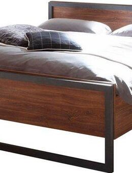 Home affaire Bett Detroit Einzelbett im Industrial Design, Bettrahmen, Schlafzimmer, in 3, Breiten (Liegeflächen 90/140 oder 180x200cm)