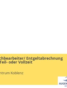 Personalsachbearbeiter/ Entgeltabrechnung (m/w/d) in Teil- oder Vollzeit - Koblenz