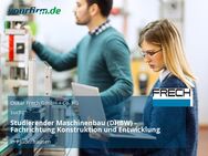 Studierender Maschinenbau (DHBW) - Fachrichtung Konstruktion und Entwicklung - Plüderhausen