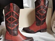 Gr. 37, Cowboy / Western Stiefel - braun ( Sergio Todzi ) - Bruchköbel