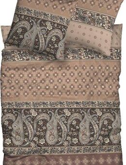 CASATEX Bettwäsche Murillo, Biber, 2 teilig, paisley, orientalisch, indisch