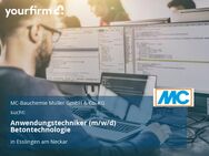 Anwendungstechniker (m/w/d) Betontechnologie - Esslingen (Neckar)