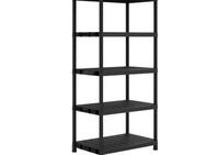 Kunststoffregal L-90 Schwarz 187 cm x 90 cm x 60 cm #L315*3 - Birkenfeld (Baden-Württemberg)