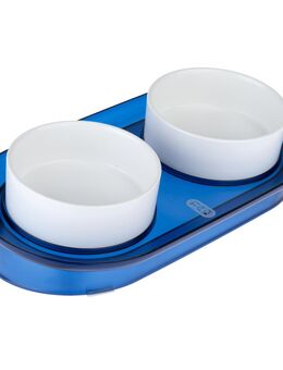 TIAKI Duo-Keramiknapf Deep Sea - 2 x 400 ml, Ø 13 cm