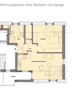 Trier-Biewer, Neubau einer Eigentumswohnung mit Aufzug und barrierefreiem Zugang, ca. 55 m2, Balkon, Aufzug, Baubeginn Anfang 2026 - Trier