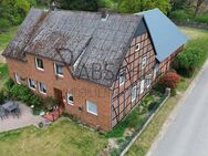 Attraktiver Resthof mit großer Scheune, Stallgebäude und Wiese im schönen Wendland - Waddeweitz