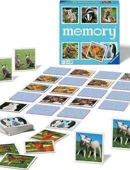 Ravensburger Spiel memory® Tierkinder, Kinderspiel, Made in Europe