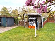 Besonderes Reihenhaus mit überdachter Terrasse, Doppelcarport und Photovoltaik - Wittendörp