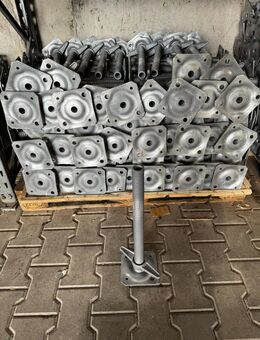 Fußspindel 50cm (50er) NEU, MJ Gerüstfuß, Imker, Stellfuß, Jäger, - Emskirchen