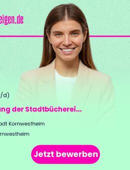 Leitung (m/w/d) der Stadtbücherei - Kornwestheim
