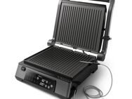 Philips Kontaktgrill 7000 Series HD6307/70 mit digitaler Temperatureinstellung, 2200 W, 8 voreingestellten Funktionen, und verstellbaren, abnehmbaren Platten