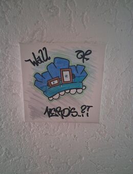 Graffiti Leinwand / canvas - Dahn Zentrum
