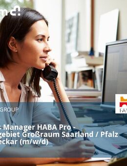 Area Sales Manager HABA Pro - Vertriebsgebiet Großraum Saarland / Pfalz / Rhein-Neckar (m/w/d) - Koblenz