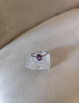 Gr.19, Amethyst Silber Ring! - Lucka