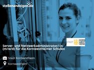 Server- und Netzwerkadministrator/-in (m/w/d) für die Kornwestheimer Schulen - Kornwestheim