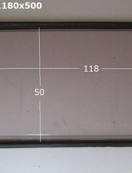 Bürstner Wohnwagenfenster ca 118 x 67 gebraucht Roxite 94 D399 (zB für TN590 BJ93) Polyplastic - Schotten Zentrum