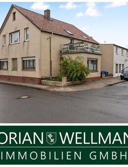 Nordenham | Zentral gelegenes Mehrfamilienhaus bestehend aus 5 Wohneinheiten, einer Gewerbeeinheit und 6 Garagen - Nordenham
