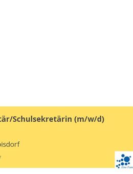 Schulsekretär/Schulsekretärin (m/w/d) - Troisdorf