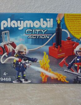Playmobil CITY ACTION 9468 Feuerwehrmänner mit Löschpumpe NEU und OVP - Recklinghausen