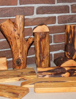 Exklusive Bauklötze aus massivem, geöltem Erlenholz - Neuenrade