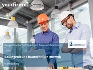 Bauingenieur / Bautechniker (m/w/d) - Heidelberg