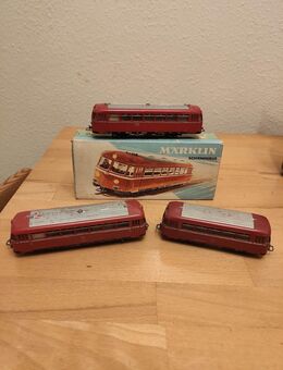 Märklin H0 3016, 3018, Schienenbus mit Anhänger - Oldenburg
