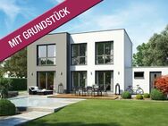 Atemberaubende Architektur, nicht nur für Designer und schönem Südgarten Grundstück - Ottendorf-Okrilla