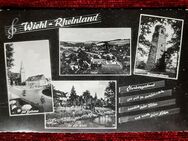 Alte Mehrmotiv Postkarte s/w – Wiehl Rheinland - Niederfischbach