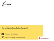 Compliance Specialist (m/w/d) - Bad Homburg (Höhe)