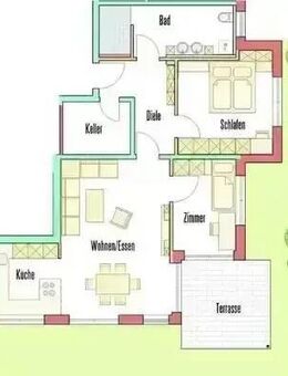 Glück daheim - mit eigenem Garten - 3-Zimmer-Neubau mit modernster Ausstattung - Ebenweiler