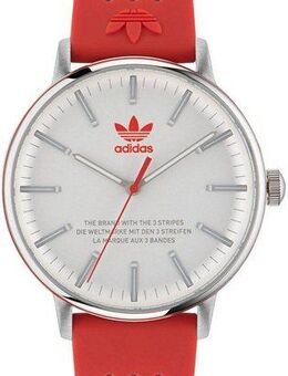 adidas Originals Quarzuhr CODE ONE 3H AOSY230242I, Armbanduhr, Damenuhr, Herrenuhr, unisex, analog, Silikonarmband