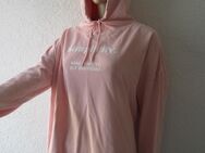 NEU * Stylisch * Kapuzen * Hoodie * Sweat- Shirt * Sweater "CARTOON" Gr. 44- 46/ L- XL * rosè * weiß * - Riedlingen