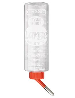 Trinkflasche - Nippeltränke Classic de Luxe - 600 ml, Large