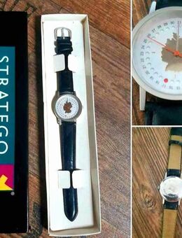Stratego Leder Armbanduhr mit Datumsanzeige . UNISEX - Hannover