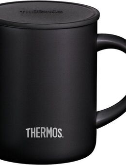 THERMOS Tasse Longlife, Edelstahl, doppelwandig, 0,35 Liter, mit Deckel