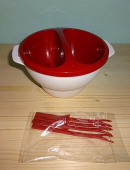 Tupperware Micro Deli Dip Fondue Schokoladenfondue Allegra Schokotraum zu verkaufen *ungenutzt* - Walsrode