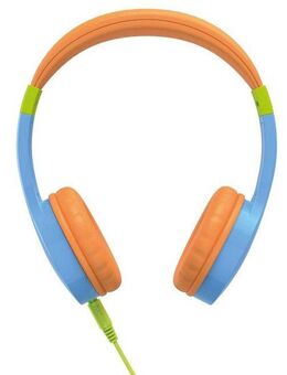 Hama Kinderkopfhörer mit Kabel (85 dB Lautstärkebegrenzung, On-Ear) Kinder-Kopfhörer (Sprachsteuerung, Größenverstellbar, Integriertes Mikrofon, Siri und Google Assistant)