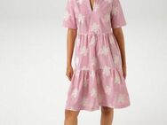 Aniston CASUAL Sommerkleid gestreift und mit aufwändigen Stickereien verziert