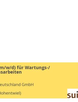 Elektriker (m/w/d) für Wartungs-/ Installationsarbeiten - Singen (Hohentwiel)