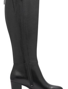 Tamaris Stiefel, Blockabsatz, Langschaftstiefel mit Ziernähten