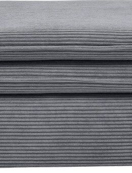 Places of Style Hocker PIAGGE, Hochwertiger Cord, passend zum Sessel