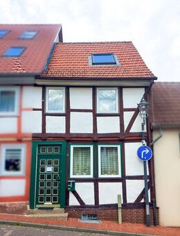Haus mit Geschichte und Zukunft: Fachwerk-Charme für kreative Köpfe im Zentrum von Hardegsen - Hardegsen
