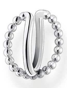 THOMAS SABO Ohrklemme Ohrklemme Kugeln doppel, EC0023-001-21, EC0023-413-39