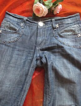NEU * Animal * Mustermix Silber- Nieten * Bootcut * Jeans Hose "DOLCE & GABBANA" DG * Modell: ITTIERRE * Original * Gr. 32 * 40- 42/ M blau * - Riedlingen
