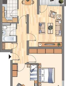 Demnächst frei! 3-Zimmer-Wohnung in Dortmund Scharnhorst - Dortmund