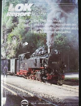 Sammlerbuch "Lok-Report" Stand 1992 - Simbach (Inn) Zentrum